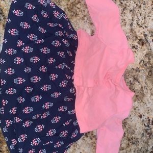 Easter set, dress and button up sweater